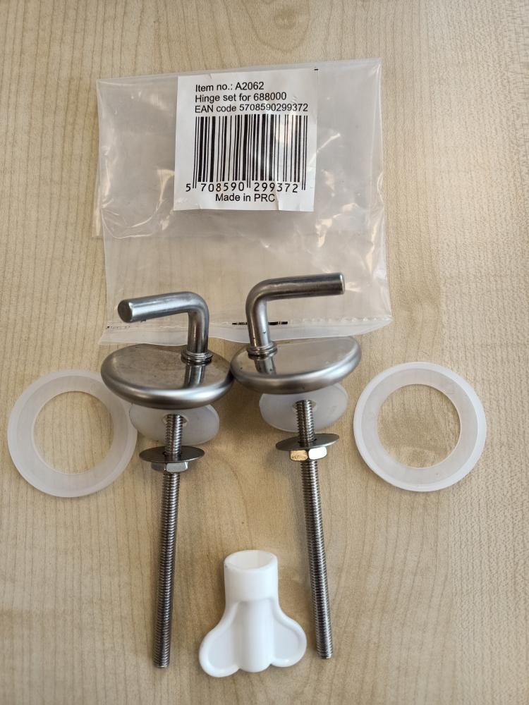 Verstelbaar scharnier, standaard montage A2062