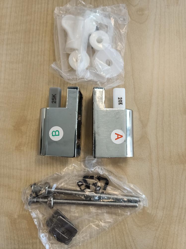 Uni-scharnier, standaard montage A2063