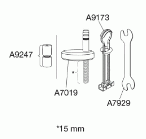 Uni scharnier, combi, topmontage DM4999