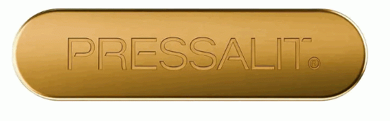 Logo-tags, set van 2, GEBORSTELD MESSING