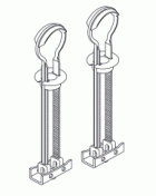 Kantelmechanisme M8 (set van 2 stuks)