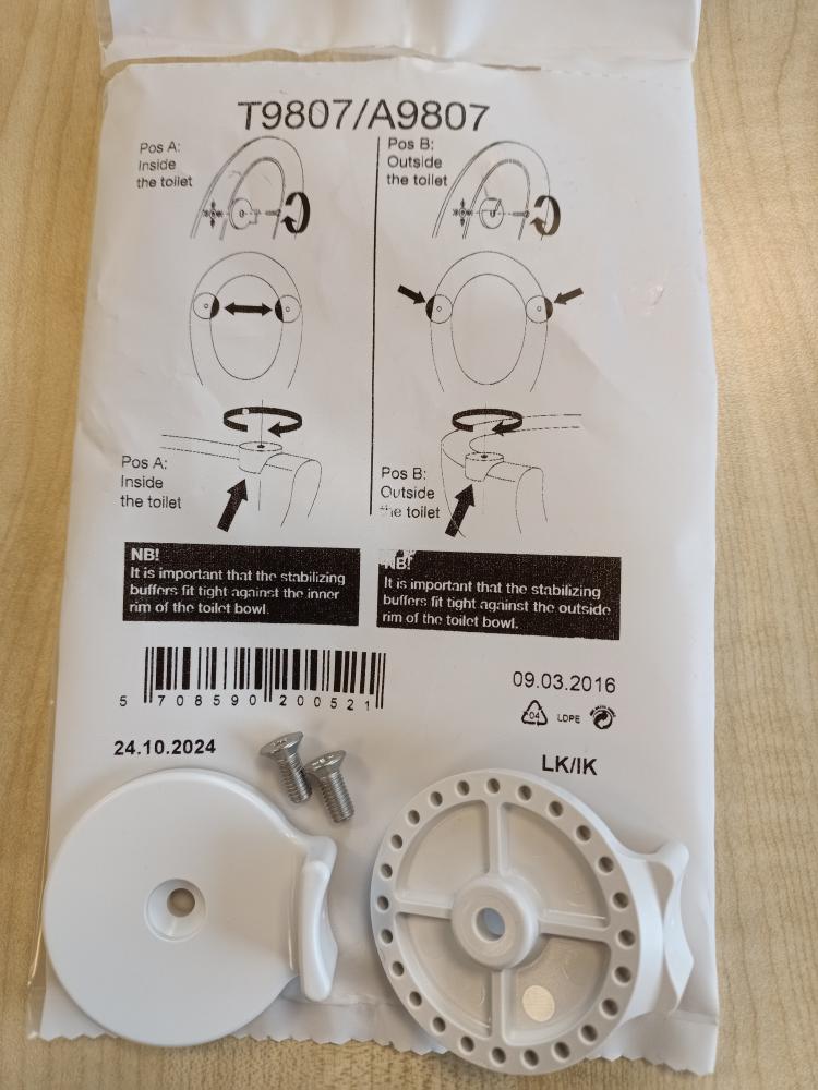 Stabilisatie buffers met schroef