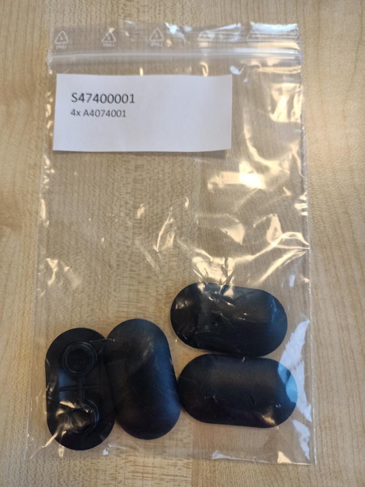 Bufferset S47400001 zwart